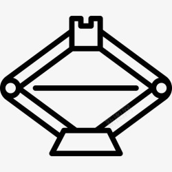 车辆千斤顶千斤顶汽车运输工具图标高清图片
