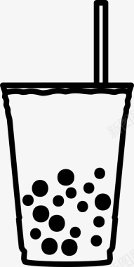 泡茶饮料泡泡饮料图标图标