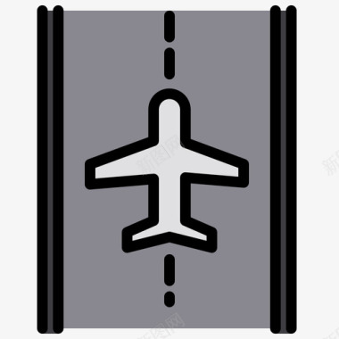127号机场跑道线条颜色图标图标
