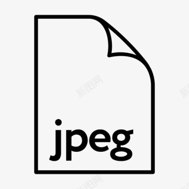 jpeg正式文件图标图标