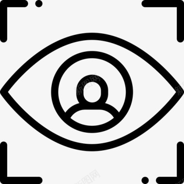 眼睛工商管理8直系图标图标