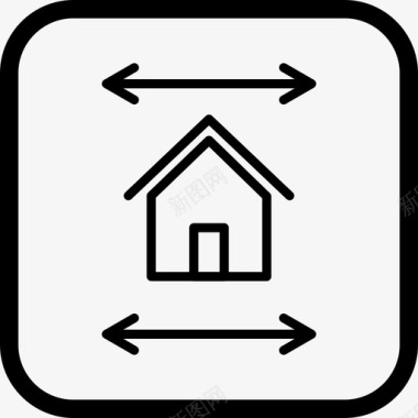 房地产蓝图房屋地图房屋平面图图标图标