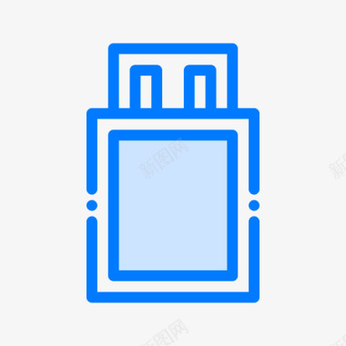 火柴盒烟灰盒1蓝色图标图标
