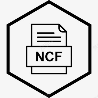 ncf文件文件文件类型格式图标图标
