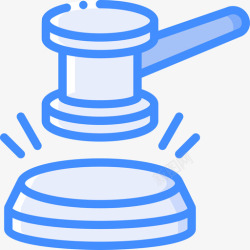 蓝色法院法院公共服务8蓝色图标高清图片