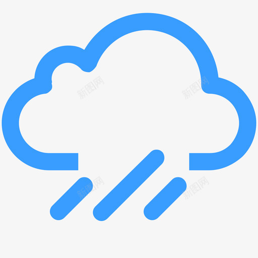 冻雨svg_新图网 https://ixintu.com 冻雨