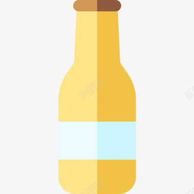 啤酒瓶啤酒44淡啤酒图标图标