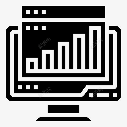 开发图表计算机图标svg_新图网 https://ixintu.com 图表 开发 技术 编程glyph1 网站 计算机 软件
