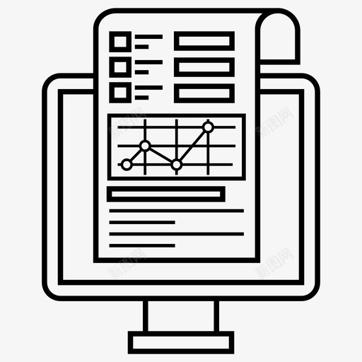 在线业务报告业务增长财务增长图标svg_新图网 https://ixintu.com 一套 业务 在线 增长 报告 案例 白皮书 研究 线图 统计分析 财务