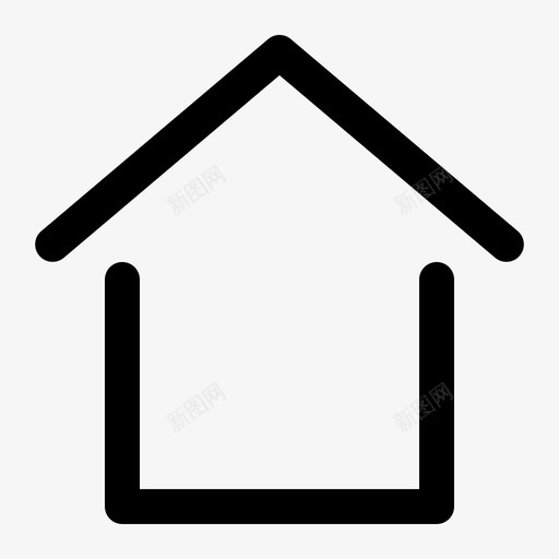 主页建筑房子图标svg_新图网 https://ixintu.com 主菜单 主页 建筑 房子 用户界面