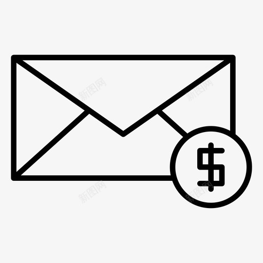 邮件收入邮件办公设备概述图标svg_新图网 https://ixintu.com 办公设备概述 邮件 邮件收入