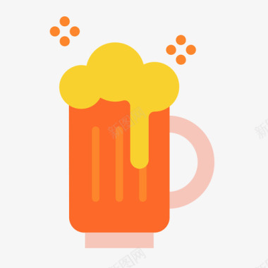 派对啤酒90平啤酒图标图标