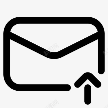 上传文件电子邮件邮件系统图标图标