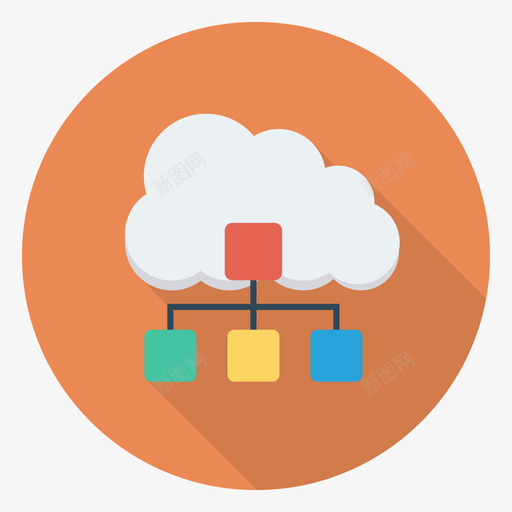 云计算托管56循环图标svg_新图网 https://ixintu.com 云计算 循环 托管
