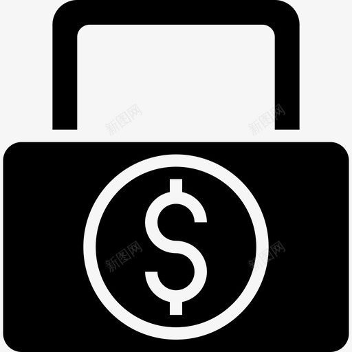 锁银行和金融32填充图标svg_新图网 https://ixintu.com 填充 金融 银行
