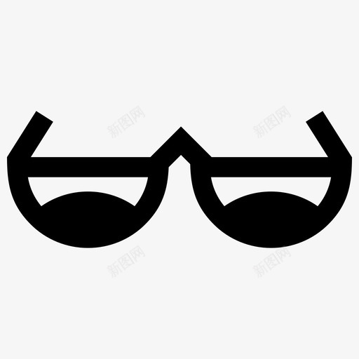 眼镜教育眼睛图标svg_新图网 https://ixintu.com 教育 眼睛 眼镜 阅读