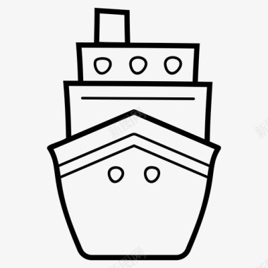 航船航标图标图标