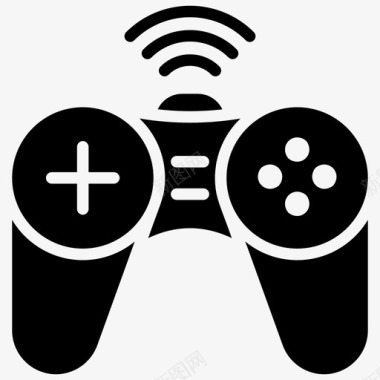 无线游戏控制器游戏板游戏杆图标图标