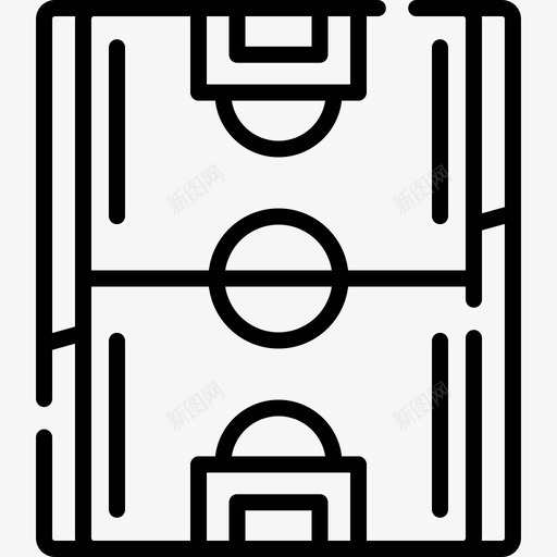 足球场51号操场直线型图标svg_新图网 https://ixintu.com 51号 操场 直线 线型 足球场