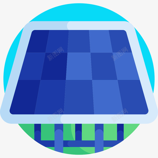太阳能电池板智能家居41平板图标svg_新图网 https://ixintu.com 太阳能 平板 智能家居 电池板