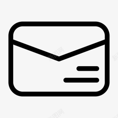 留言聊天信封图标图标