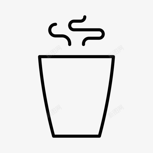 拿铁杯咖啡师咖啡图标svg_新图网 https://ixintu.com 咖啡 咖啡店 咖啡杯 拿铁杯 饮料