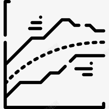 区域信息图元素12线性图标图标