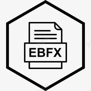 ebfx文件文档文件类型格式图标图标