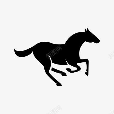09 running horse wit图标