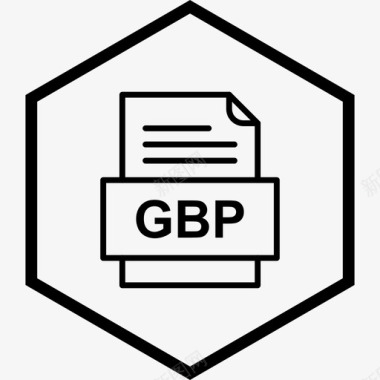 gbp文件文件文件类型格式图标图标