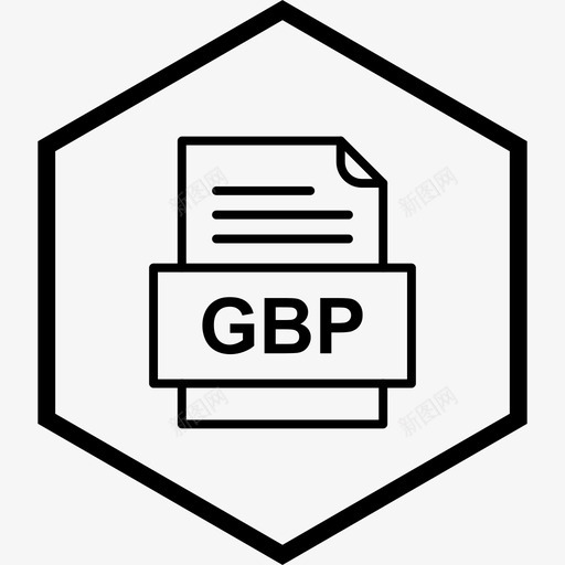 gbp文件文件文件类型格式图标svg_新图网 https://ixintu.com 41种 gbp 文件 格式 类型