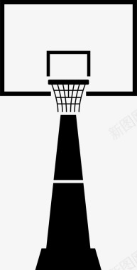 篮球圈球场网图标图标