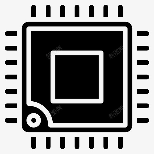 Cpu电子5填充图标svg_新图网 https://ixintu.com Cpu 填充 电子5