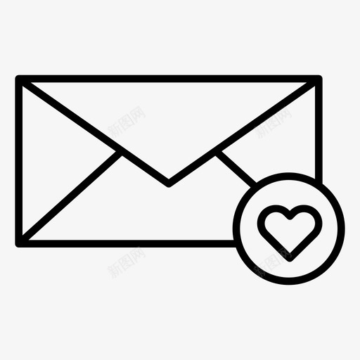 邮件收藏夹心形喜欢图标svg_新图网 https://ixintu.com 办公设备 喜欢 心形 收藏夹 概述 留言 邮件