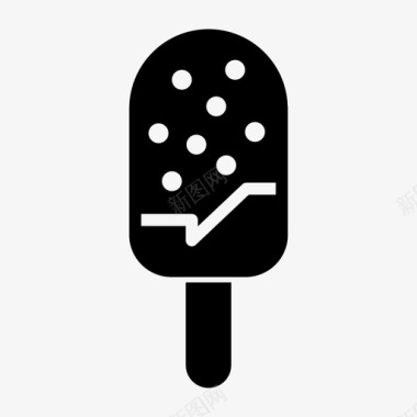 冰淇淋冰激凌甜食图标图标