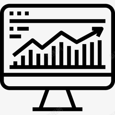 统计搜索引擎优化91线性图标图标