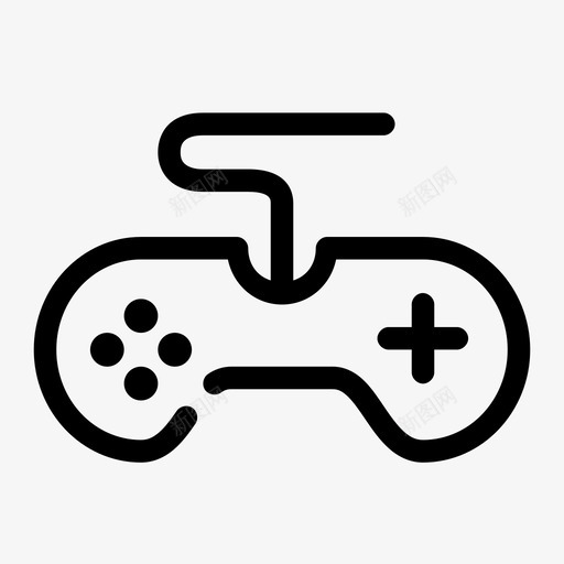 gamepad控制器小工具图标svg_新图网 https://ixintu.com cammon gamepad gap medium ui 小工 工具 控制器 游戏 视频