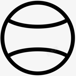 橡皮球截击球板球橡皮球图标高清图片