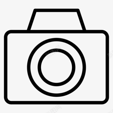 照相机设备照片图标图标