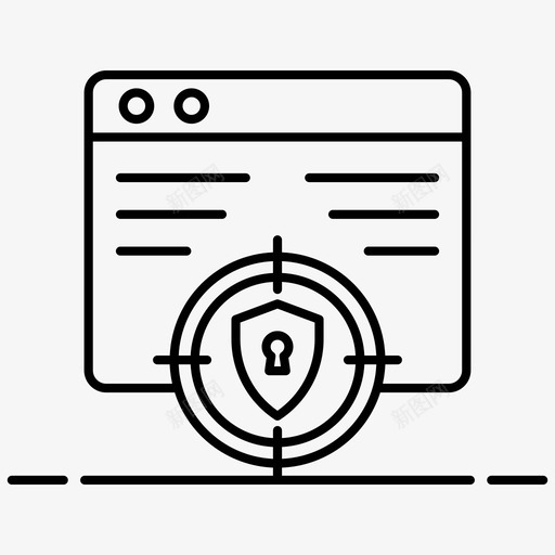 数据保护数据加密数据安全图标svg_新图网 https://ixintu.com 保护 加密 向量 图标 媒体 安全 数据 社交 网站