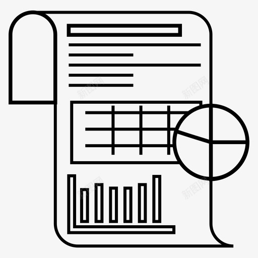 图形报告分析效率报告图标svg_新图网 https://ixintu.com 一套 分析 商业 图形 报告 效率 案例 生产力 白皮书 研究 财务报告