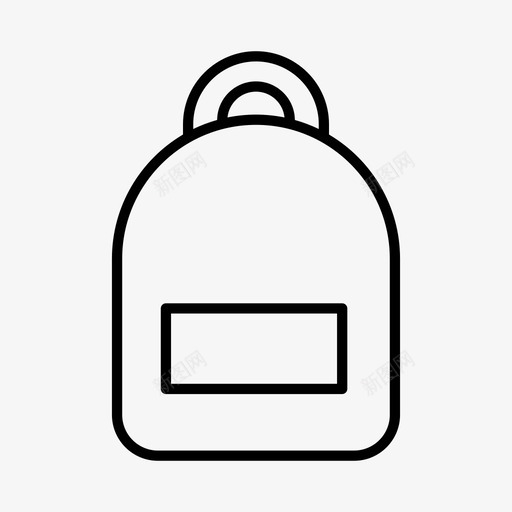采购产品背包配件袋子图标svg_新图网 https://ixintu.com 书包 产品 孩子 背包 袋子 配件 采购