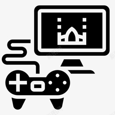 电子游戏娱乐休闲图标图标