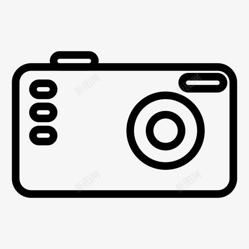 数码相机数码单反摄影图标svg_新图网 https://ixintu.com 单反 摄影 数码 数码相机