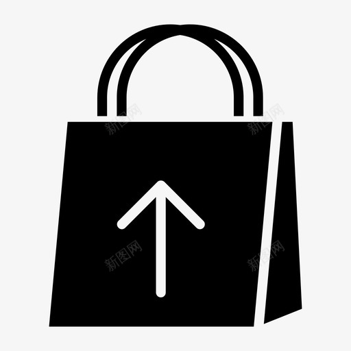 包更新购买购物图标svg_新图网 https://ixintu.com 包更新 购买 购买图标黑白颜色 购物