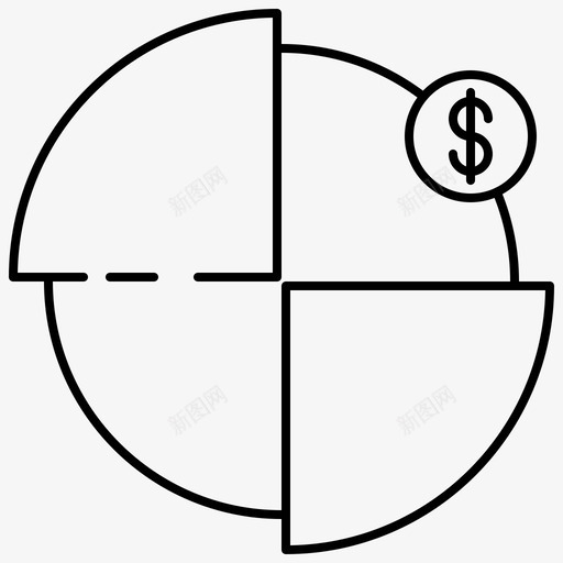 饼图圆圈图表图标svg_新图网 https://ixintu.com 图表 圆圈 客户反馈 演示 饼图