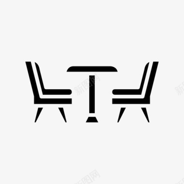 椅子餐厅餐桌图标图标