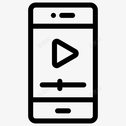 mp3播放器iosipod图标svg_新图网 https://ixintu.com ios ipod mp3 mp4 图标 娱乐 媒体 播放器 线路 随身听 音乐