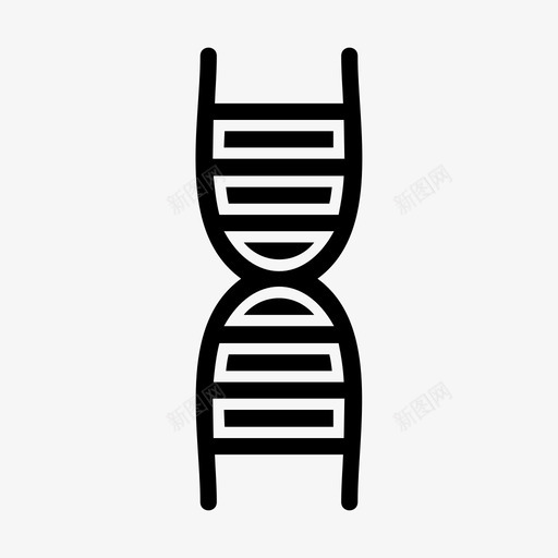 染色体dna遗传学图标svg_新图网 https://ixintu.com dna 染色体 遗传学