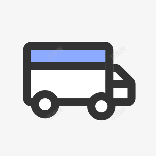 运输svg_新图网 https://ixintu.com 运输 快递 卡车 开车 填充 线性